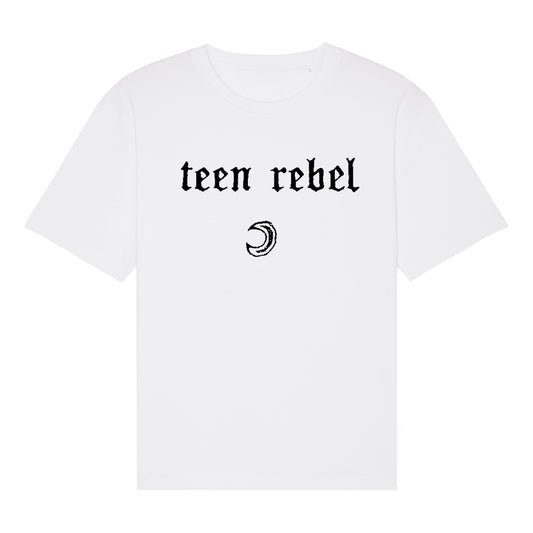 White 'Teen Rebel' Unisex T-shirt